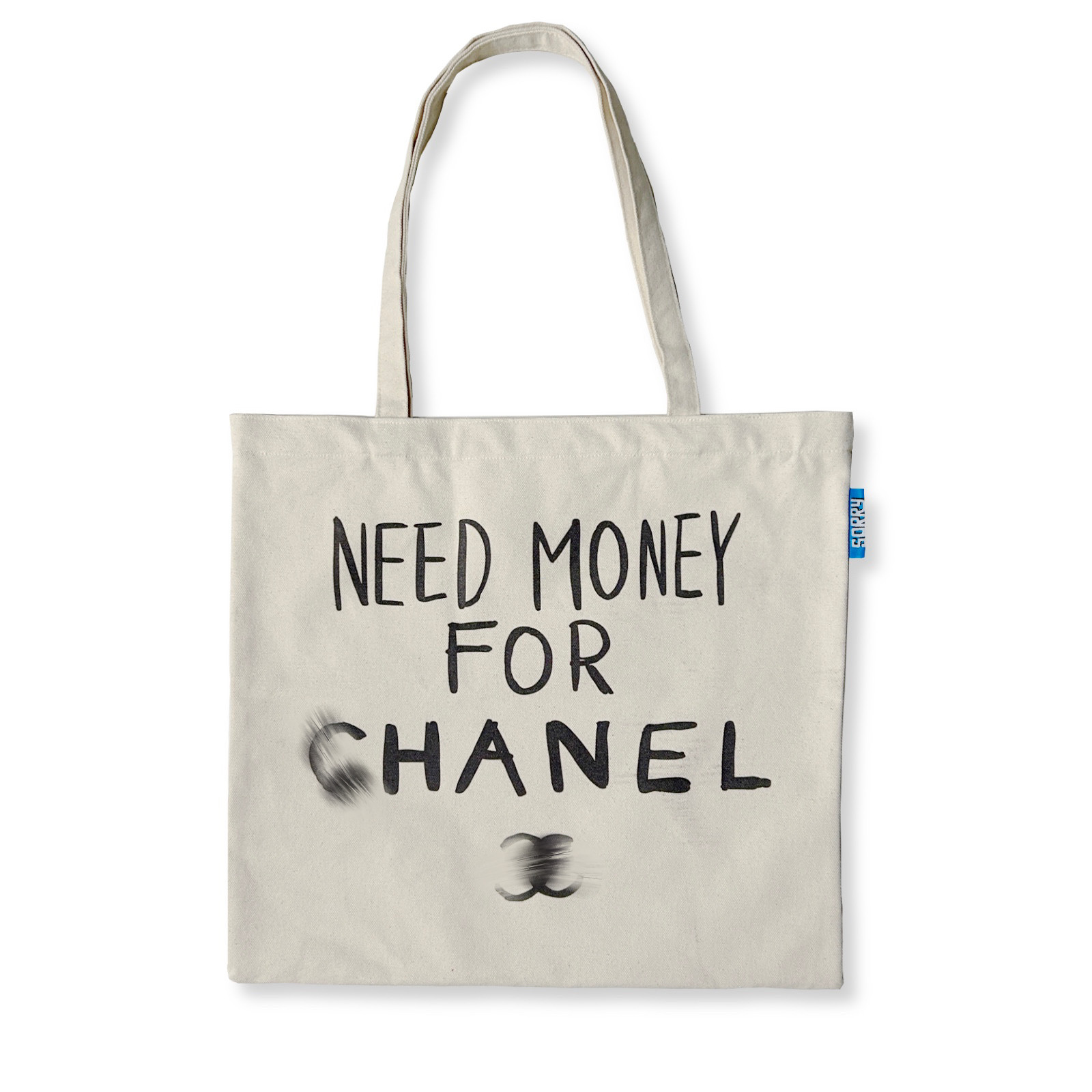 SMB Need money tote bag 恶搞设计帆布包