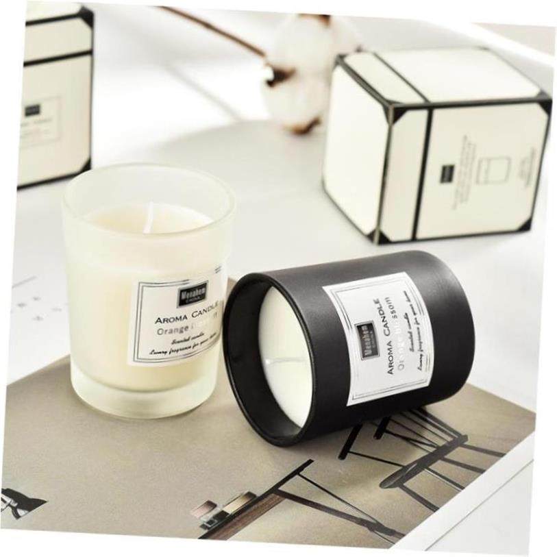 scented glass candles candle玻璃杯香薰蜡烛无烟香氛大豆蜡香味