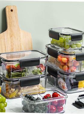 plastic food fruit storage box container lunch fridge big