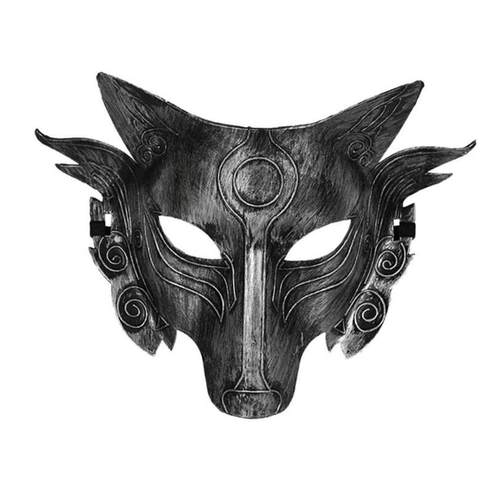 Halloween Cosplay Wolf Costume Mask Full Face Mask for Men