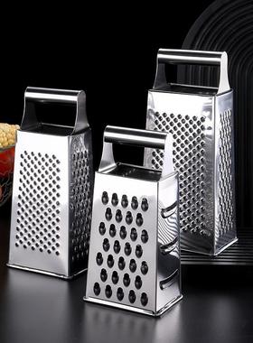 Cheese grater Box Grater-4 Sides Stainless Steel不锈钢四面刨