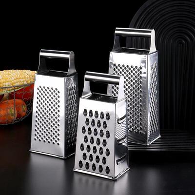 Cheese grater Box Grater-4 Sides Stainless Steel不锈钢四面刨