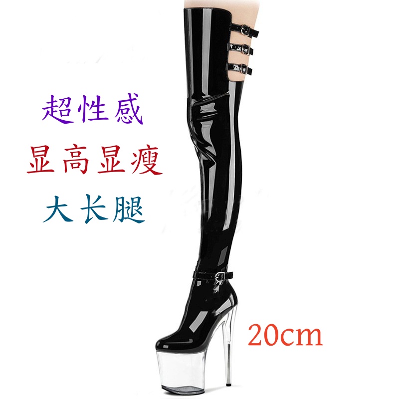 欧美夜店表演走秀车模st钢管舞鞋