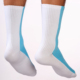 premium系列 SOX&CO.蓝白拼色长绒棉薄袜莱卡运动休闲中筒男袜