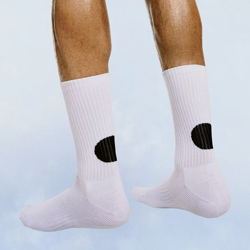 soxco.原创橙色圆点男ins新疆棉