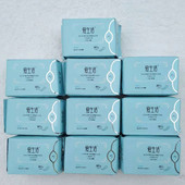 30片 绿叶爱生活护垫女10包装 包 155MM 超薄棉柔亲肤 纯棉 抑菌