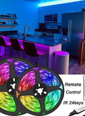 ul幻彩灯带WS2812B 5v全彩led灯带5050内置IC炫彩单点单控软灯条