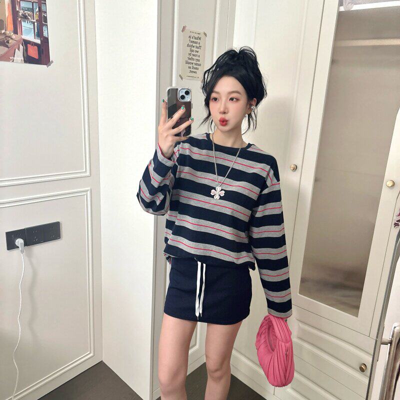 韩系ootd穿搭一整套女秋