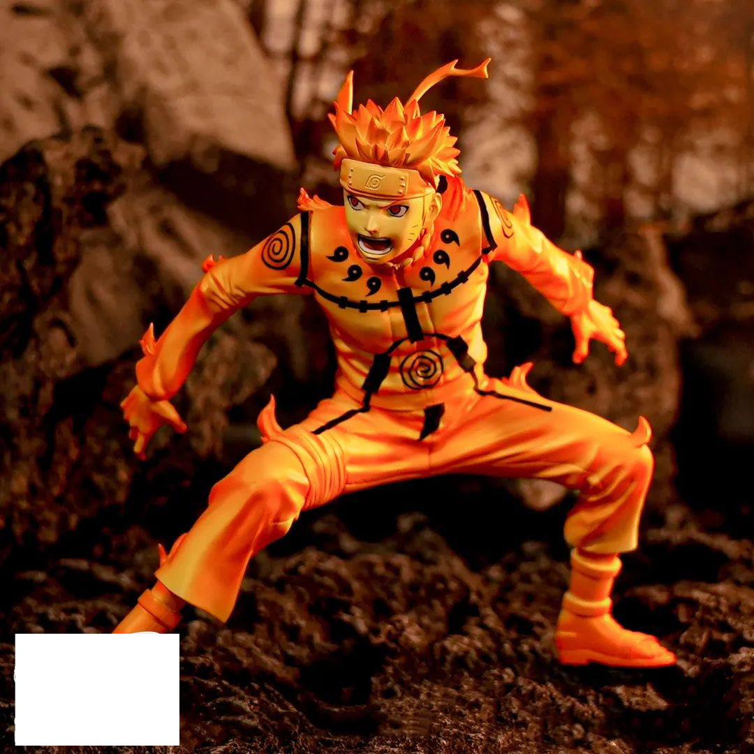 火影忍者疾风传漩涡鸣人九尾查克拉模式手办模型玩具桌面摆件优质