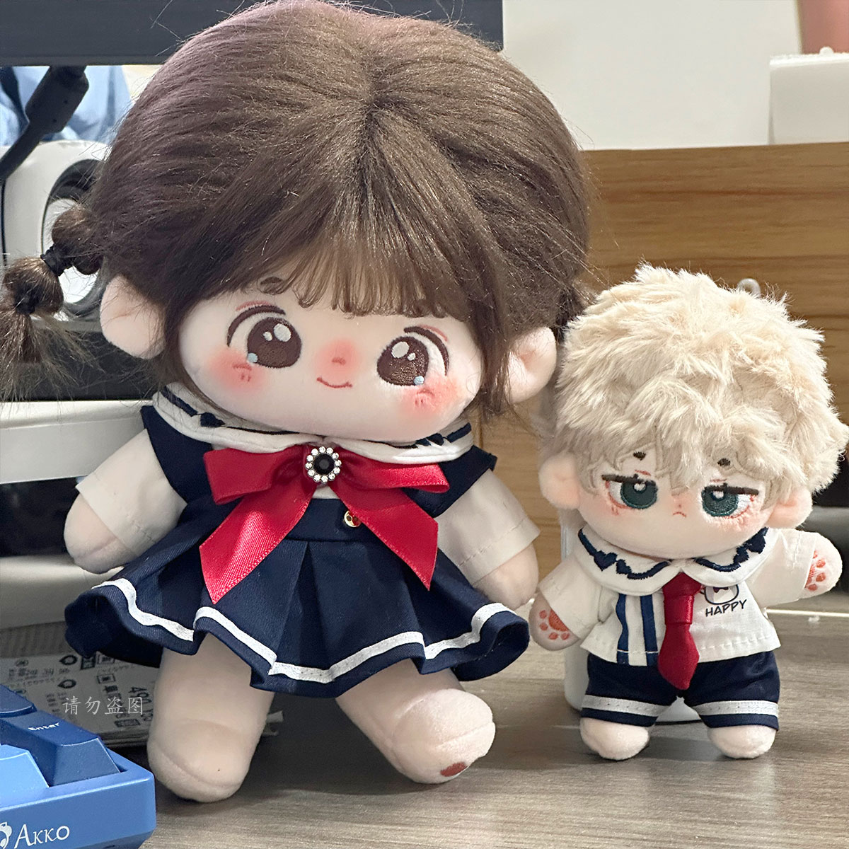 10cm20cm棉花娃娃衣服运动套装