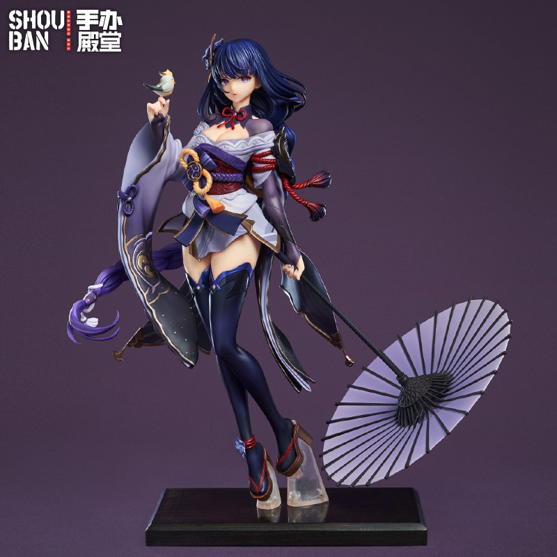 原神手办雷电将军 恒寂之影 雷电影gk二次元游戏桌面摆件周边礼物