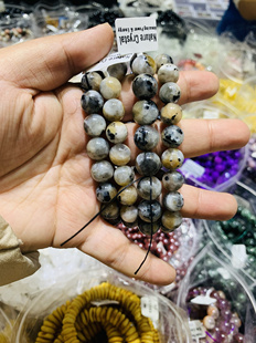 天然星辉骨干月光石手链手串圆珠9-10mm天然水晶手串简约百搭