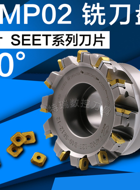 株洲刀盘FMP02/90度铣刀盘50/63/80/100/125/160/200/250铣刀片