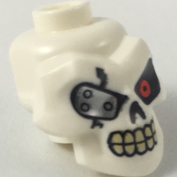 LEGO 乐高 幻影忍者 43693pb02 骷髅 人仔 njo0503  表情头