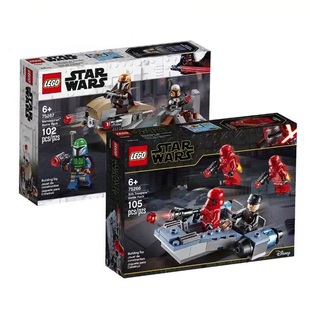 LEGO乐高 星球大战 75266 西斯部队冲锋兵 75267 曼达洛人兵包