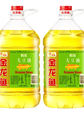 金龙鱼大豆油5L大桶装家用