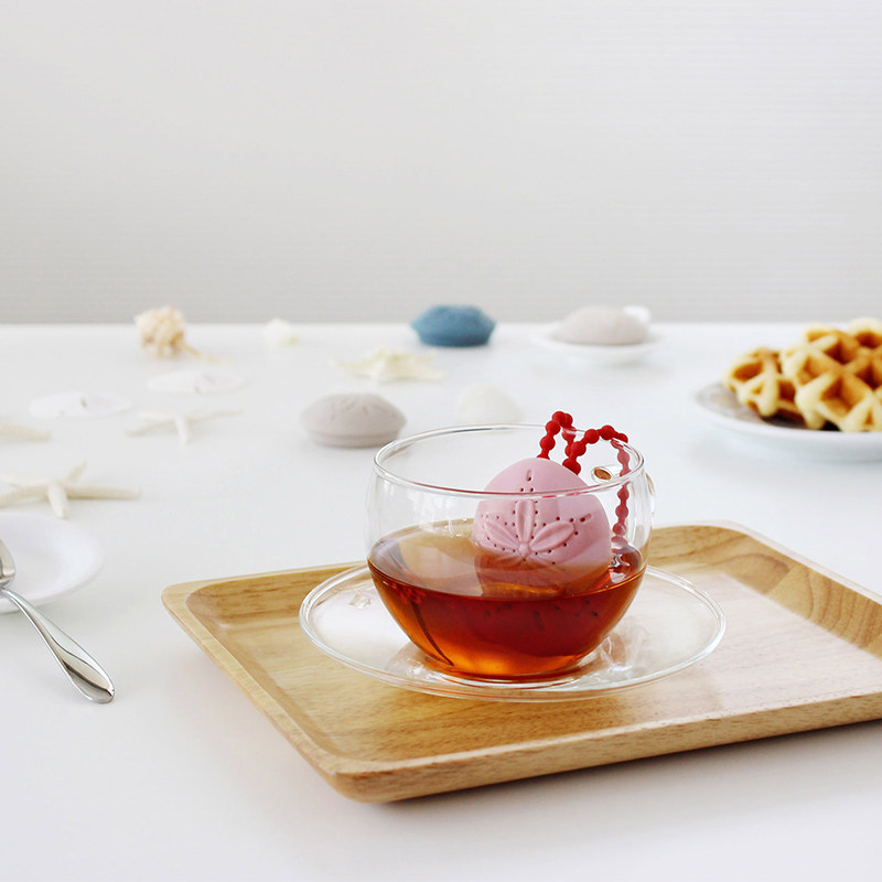 利快日本茶叶过滤包Sceltevie茶漏玛丽娜茶叶过滤器茶球泡茶器