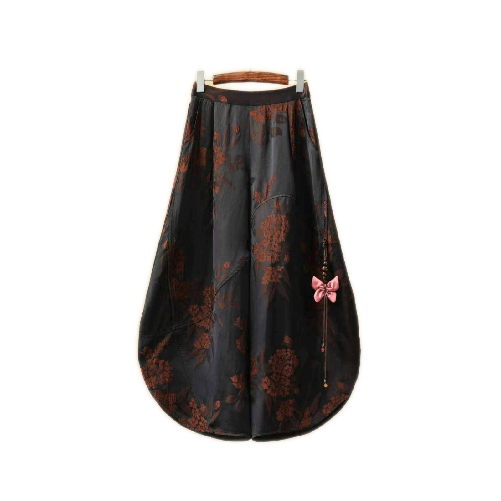 楚馨原创设计民族风新中式国风复古文艺刺绣裤子阔腿裤花苞灯笼裤,女装/女士精品,上衣,淘宝优惠券,粉丝福利购,淘宝优惠卷