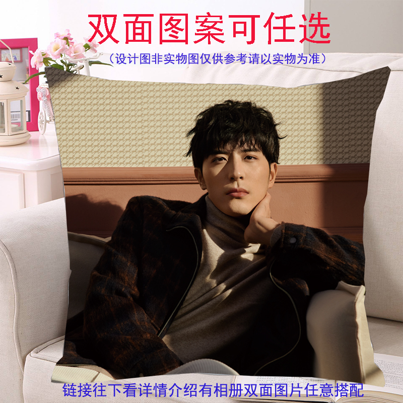 徐开骋抱枕靠枕垫斛珠夫人帝旭定制沙发家居枕团购送朋友礼物品
