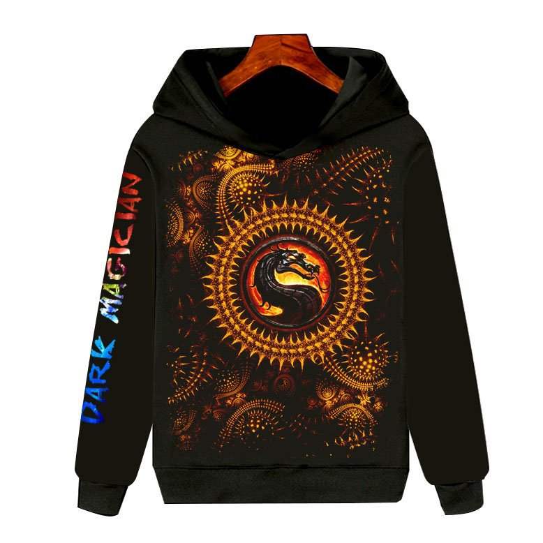 Mortal Kombat 真人快打长袖3D卫衣服装加绒