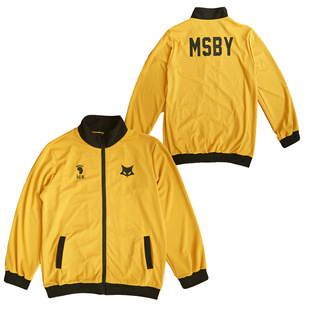 日漫 排球少年休闲卫衣黑狼队MSBY日常动漫周边休闲宽松夹克外套