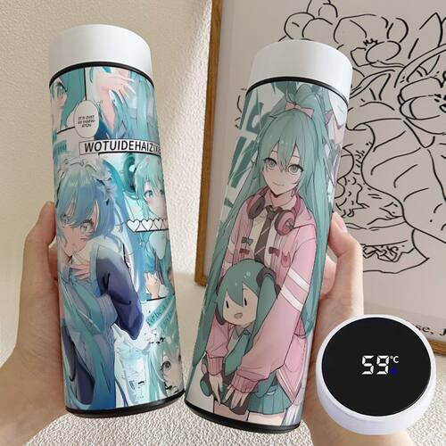 初音未来miku智能保温杯