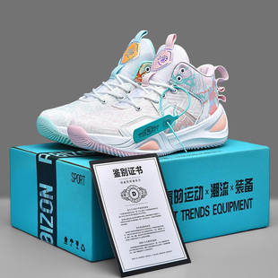 篮球运动球鞋男款2025冬季新款防滑耐磨潮鞋初高中生超轻减震跑鞋