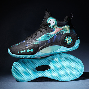 高帮篮球运动鞋男款2025冬季新款初高中生实战球鞋厚底增高跑步鞋