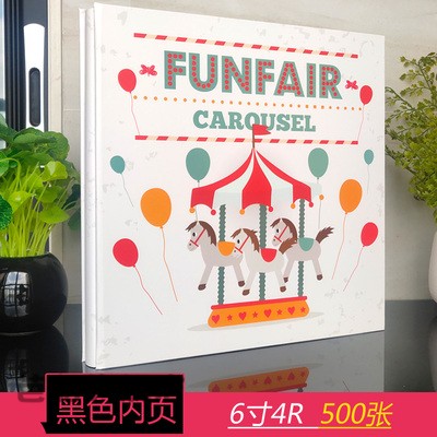 4R6寸相册本 儿童宝宝旅行500张插页式家庭影集成长纪念插袋相簿图片