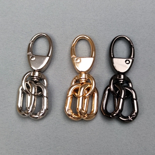 小挂扣钥匙扣挂件配饰锁匙圈环配件DIY材料腰挂小扣饰品扣眼镜包