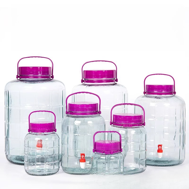 泡酒玻璃瓶酿酒罐带龙头酒坛酒缸