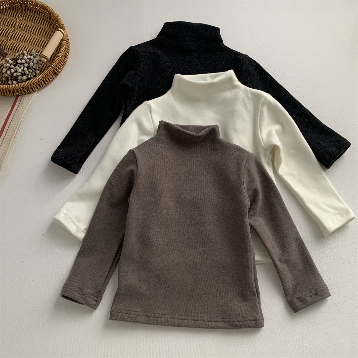 淘气小妞男童打底衫秋冬2026新款儿童女童宝宝半高领长袖内搭上衣,童装/婴儿装/亲子装,T恤,淘宝优惠券,粉丝福利购,淘宝优惠卷