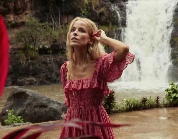 法式Doe@同款天花板系列 棉质很薄很轻裙摆超级大