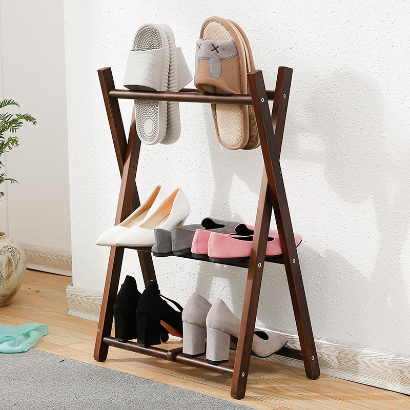 简易鞋架门口日式折叠鞋架