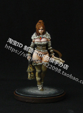 KingdomDeath死亡国度战棋Rawhide Dame生皮女爵士gk白模手办Y105