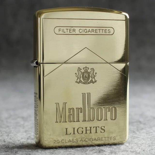 美国原装正品 ZIPPO打火机 纯铜万宝路 精细雕刻 专柜正版 限量ZP