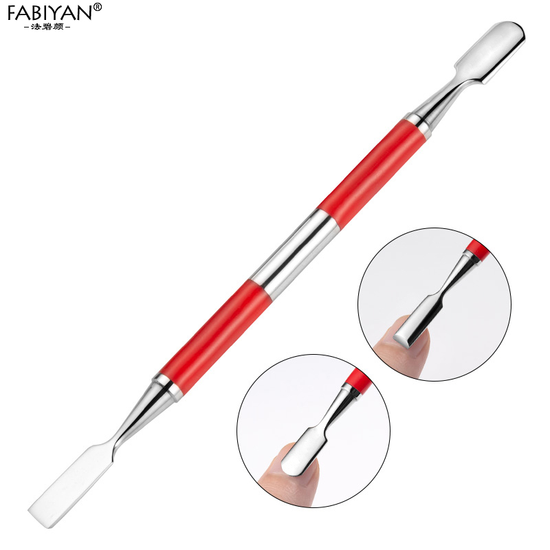 双头死皮推护理多功能美甲工具