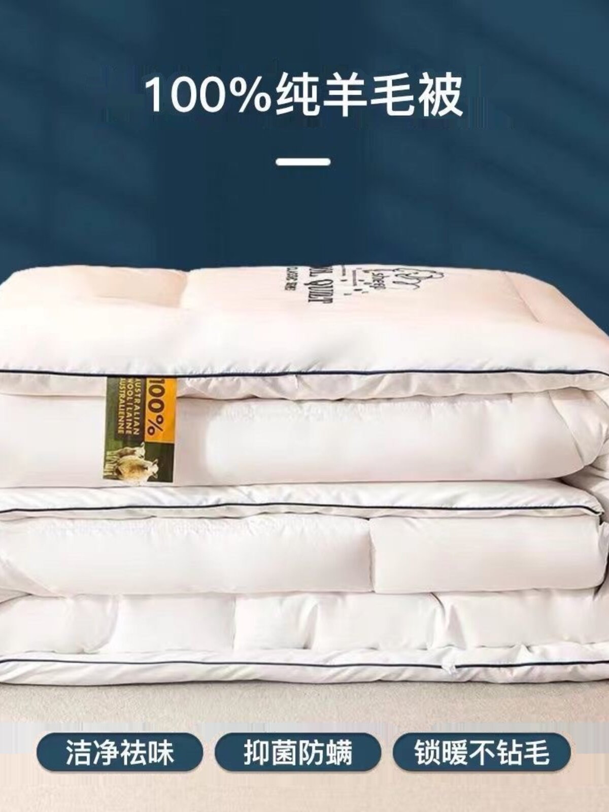 순모 100% 이불 여름 쿨링 이불 봄 가을 이불 에어컨 이불 겨울 이불 싱글 학생 기숙사 여름 캐시미어 이불 코어