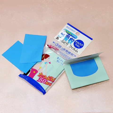 吸油纸面部枚入3M50吸水油吸油膜不控油名色原装蓝膜皮肤女生吸油