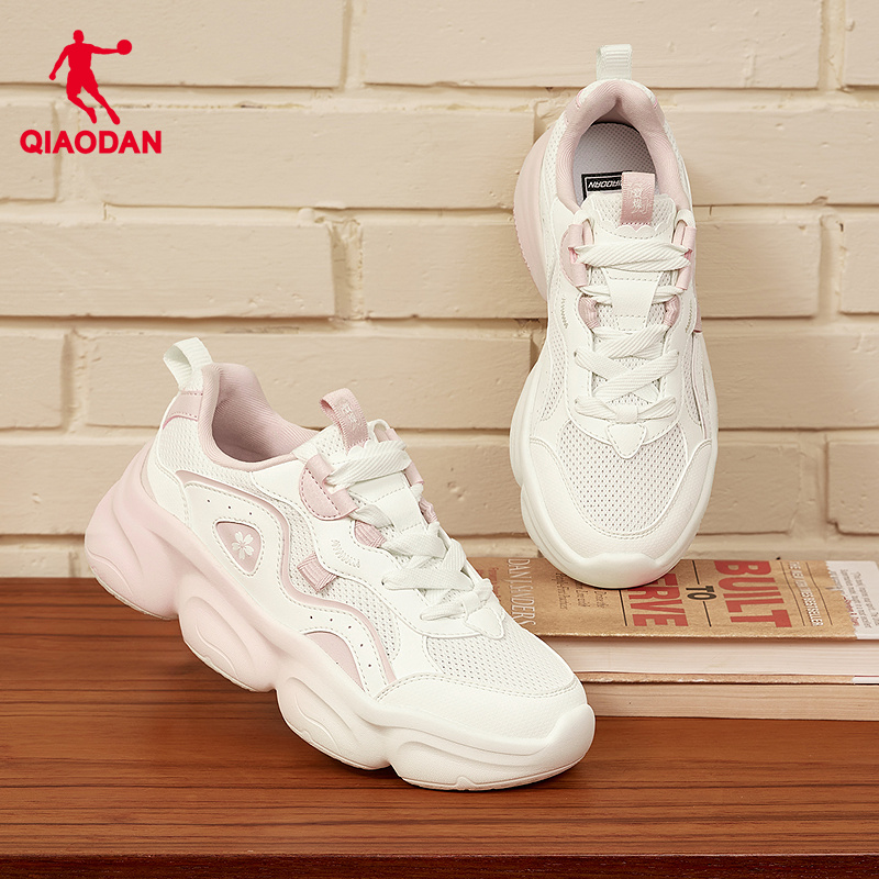 乔丹休闲鞋女2025夏季新款老爹鞋