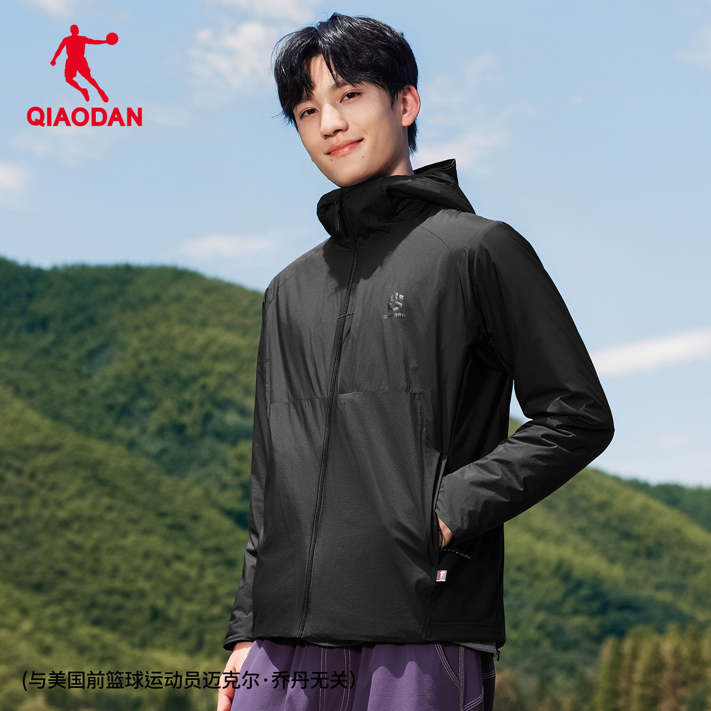 乔丹棉服男2025冬季新款防泼水