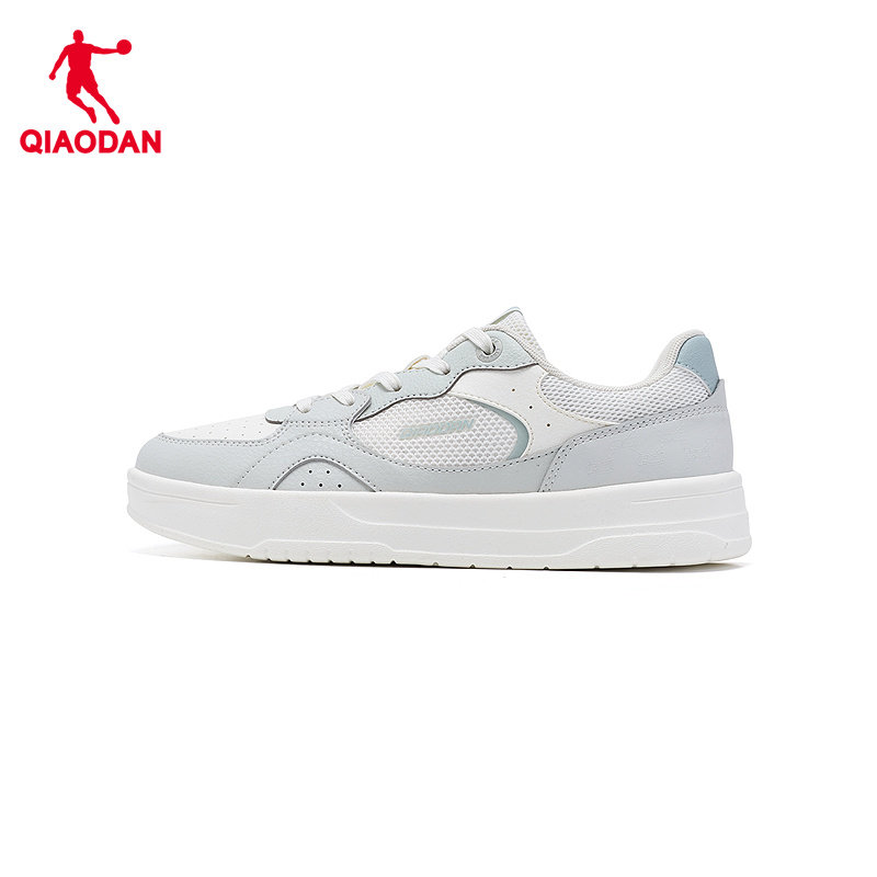 商场同款乔丹里程板鞋薄底鞋女2026夏季透气网面平底运动鞋显脚小