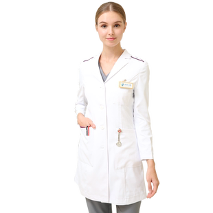 医学生美容师医用白大褂长袖医生服男女口腔整形医院工作服实验服
