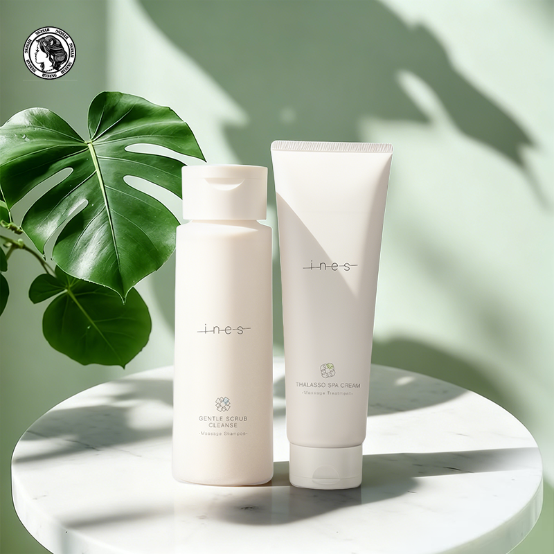 甄选 花王INES海盐磨砂洗发水/海藻黏土护发素/精华乳洗发水/