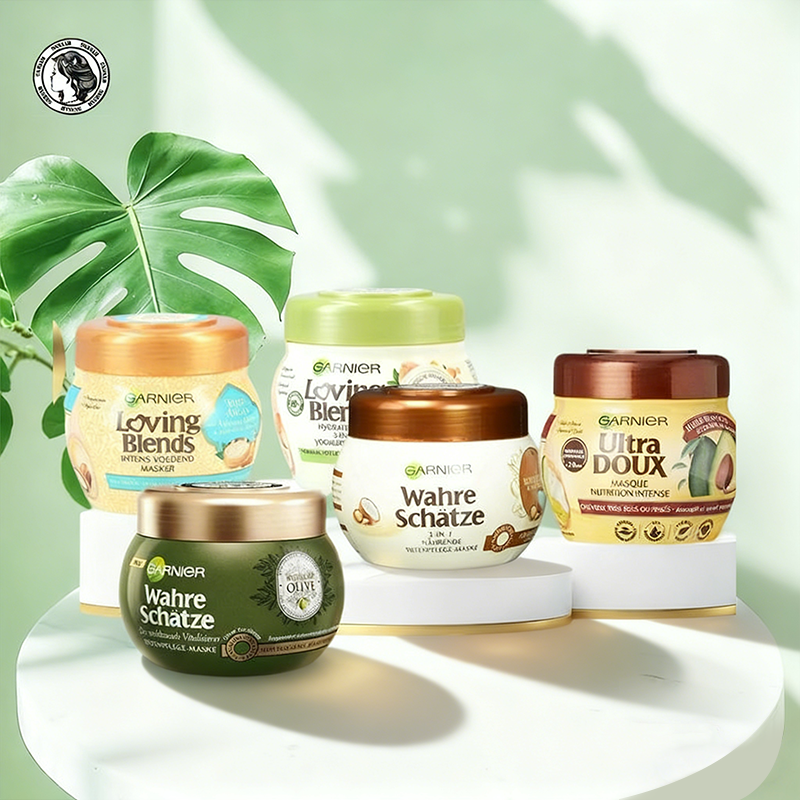 甄选老版卡尼尔Garnier摩洛哥坚牛油果椰奶护发素发膜精华乳300ML