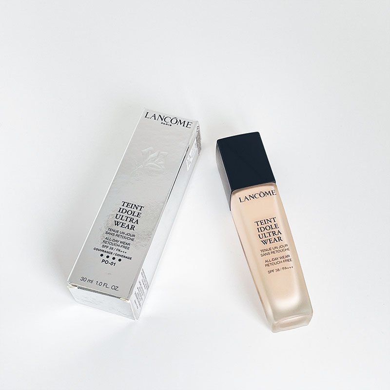 甄选 韩免兰蔻持妆奇迹粉底液黑盖po-01  30ml