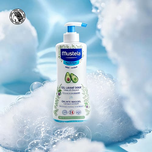 甄选 法国 Mustela 妙思乐宝宝洗发沐浴露二合一500ml