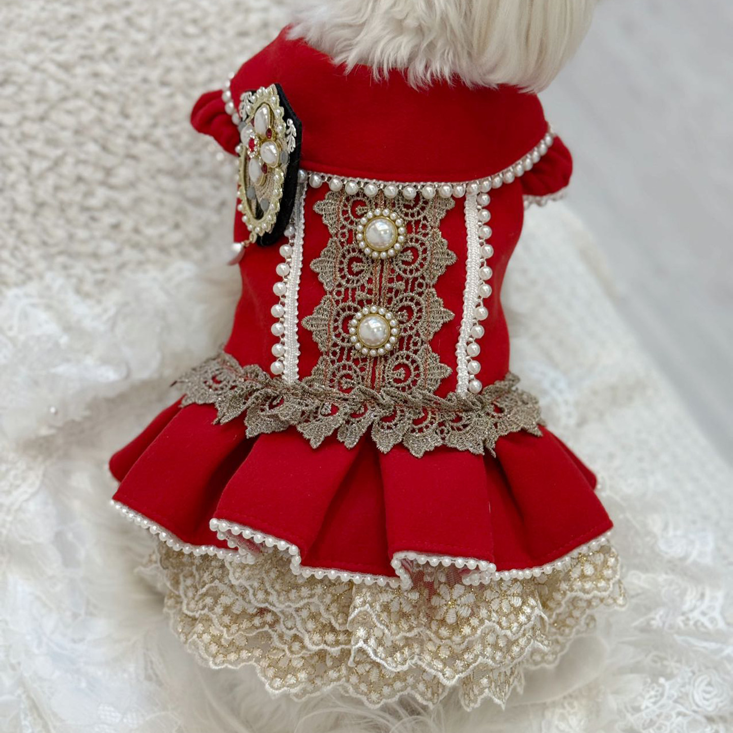 宠物衣服狗狗秋冬呢子外套
