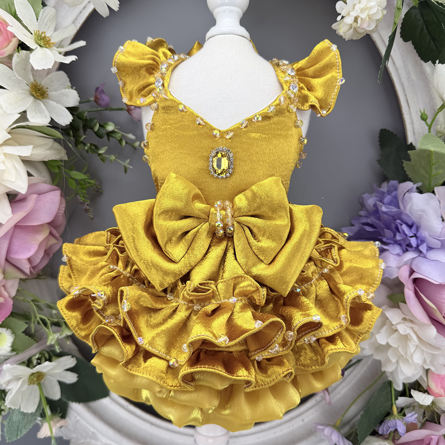私宠手作贝儿春秋宠物公主裙