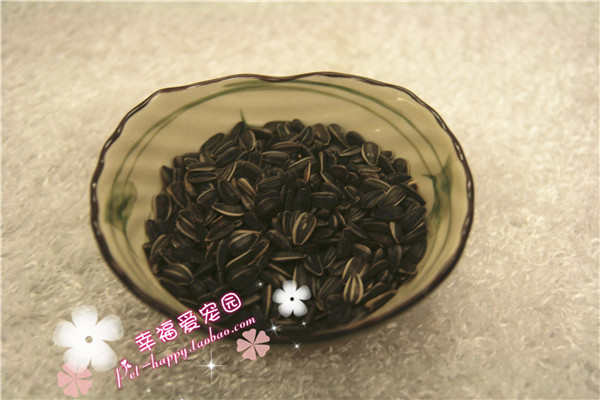 幸福爱宠物园 SS的超爱仓鼠粮食生瓜籽/小黑瓜子200g 小宠喜欢